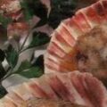 Carpaccio van gemarineerde portobello en venkel