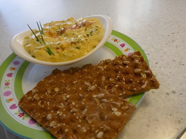 Op de valreep naar Pasen … nog ff een oude kaassalade….