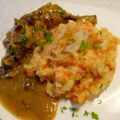 Pastinaak-winterpeenpuree met ui.