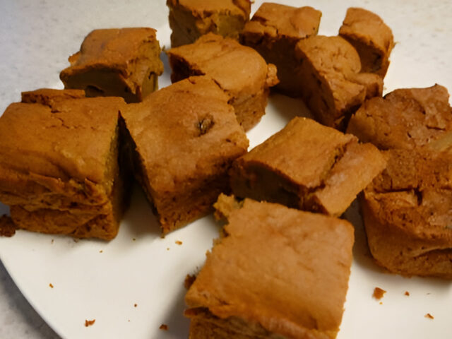 Pompoen- Gember- Kaneelcake van Project Gezond…..