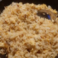 Gebakken rijst, nasi met roerei