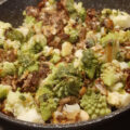 Romanesco met shiitake paddenstoelen