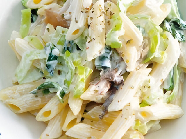 Romige Preipasta Met Gerookte Makreel