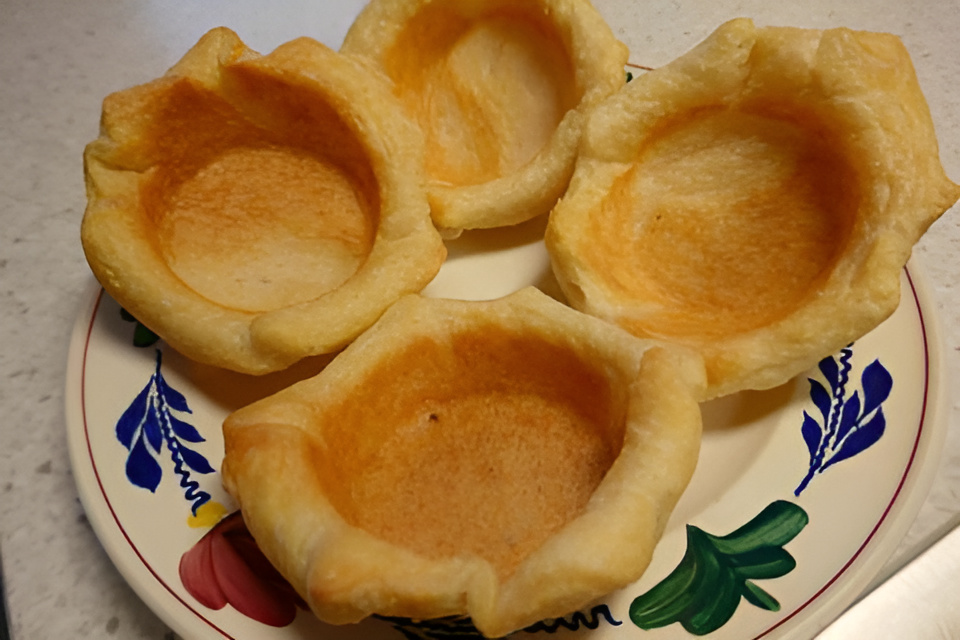 " Rustieke " pasteibakjes om te vullen met een ragout.....naar keuze.
