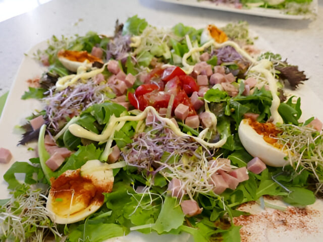 Smoked Eggs zomermaaltijdsalade
