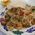 Snelle wok met garnalen en Pittige Paddenstoelenmix…..