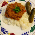 Tonijn in pittige tomaten ketjap saus