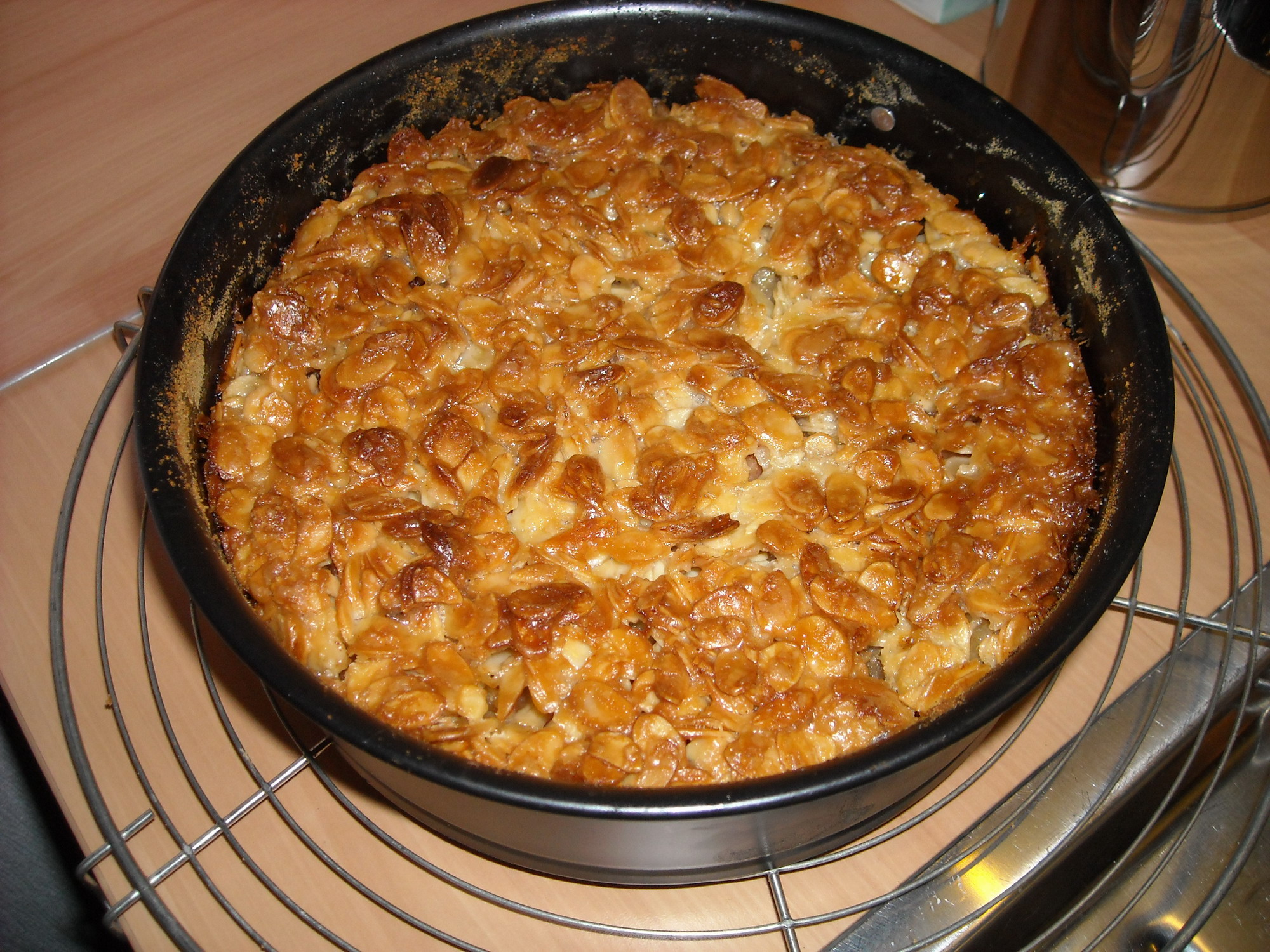 Toscaanse appeltaart met amandelen