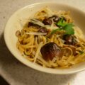 Truffel – Linguine met shiitakes en Grana Padano….