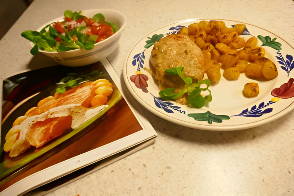 Varkensfilet met een zacht romige mosterdsaus