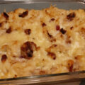 Vegetarische zuurkoolschotel met walnoten en cranberry’s