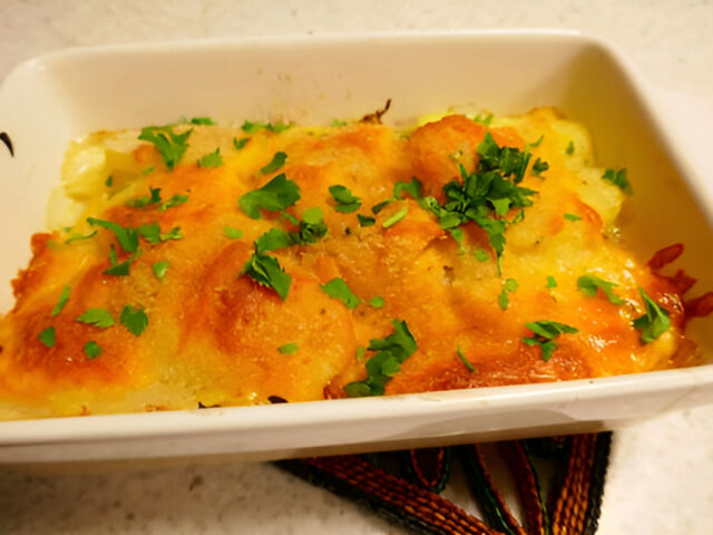 Verrukkelijk Vispannetje Uit De Oven…