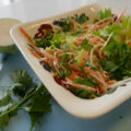 Voor erbij…..Gezonde Salade van koolrabi, bleekselderij en peen….