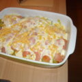Ovenschotel witlof in gerookte zalm