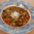 Zomerminestrone met bonen