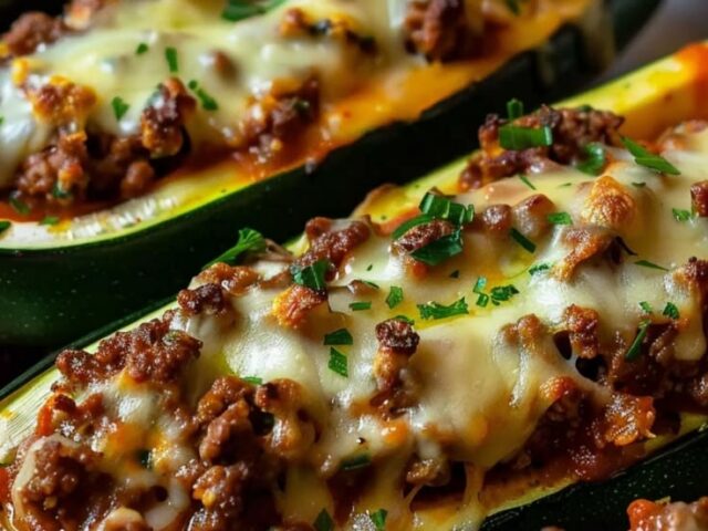 Bogna`s gevulde courgettes